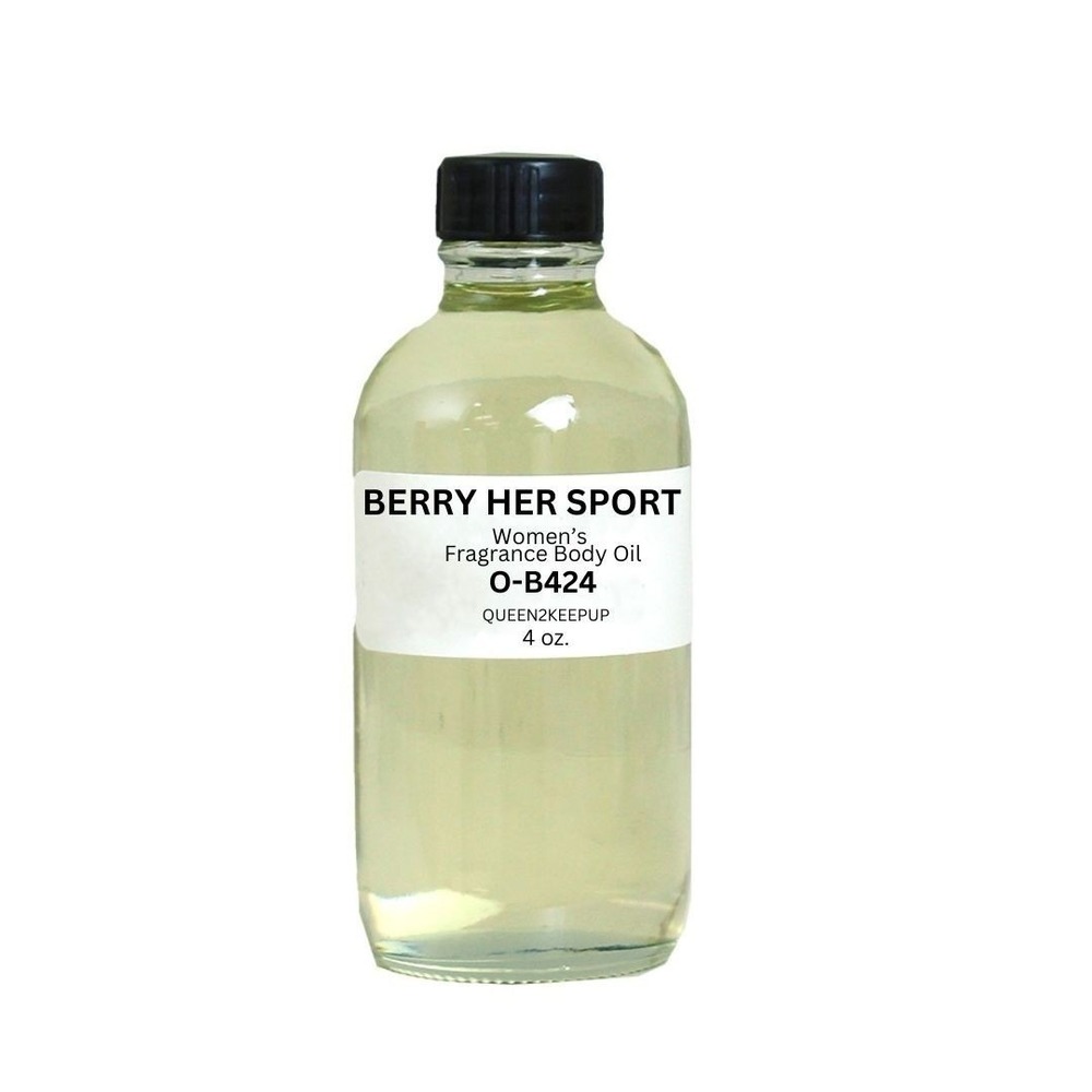 Berry Her Sport (Women) Body Oil 4 oz Fragrance All Natural Scent